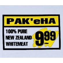 PAK'eHA, 100% Pure NZ Whitemeat. ASH